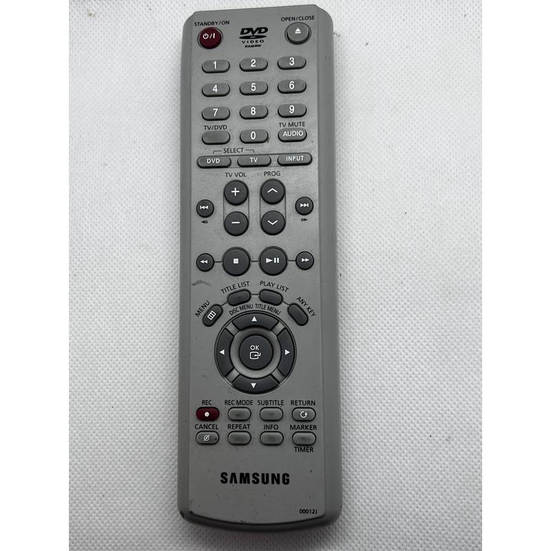 Samsung 00012J replacement remote control front view