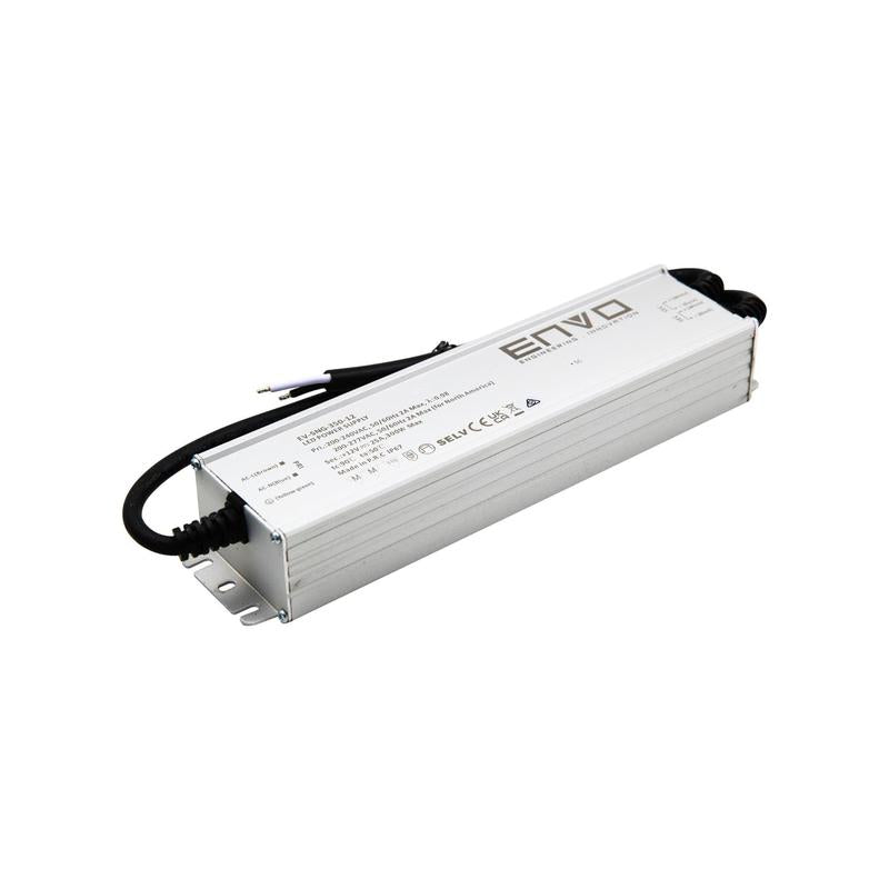 Envo 300W 12V IP67 waterproof LED driver with aluminium housing