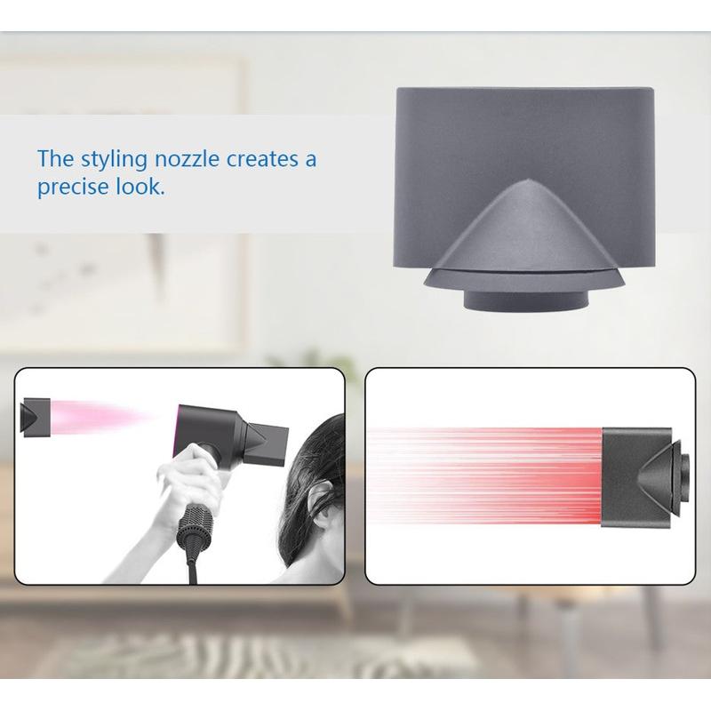Dyson Supersonic styling concentrator nozzle close-up