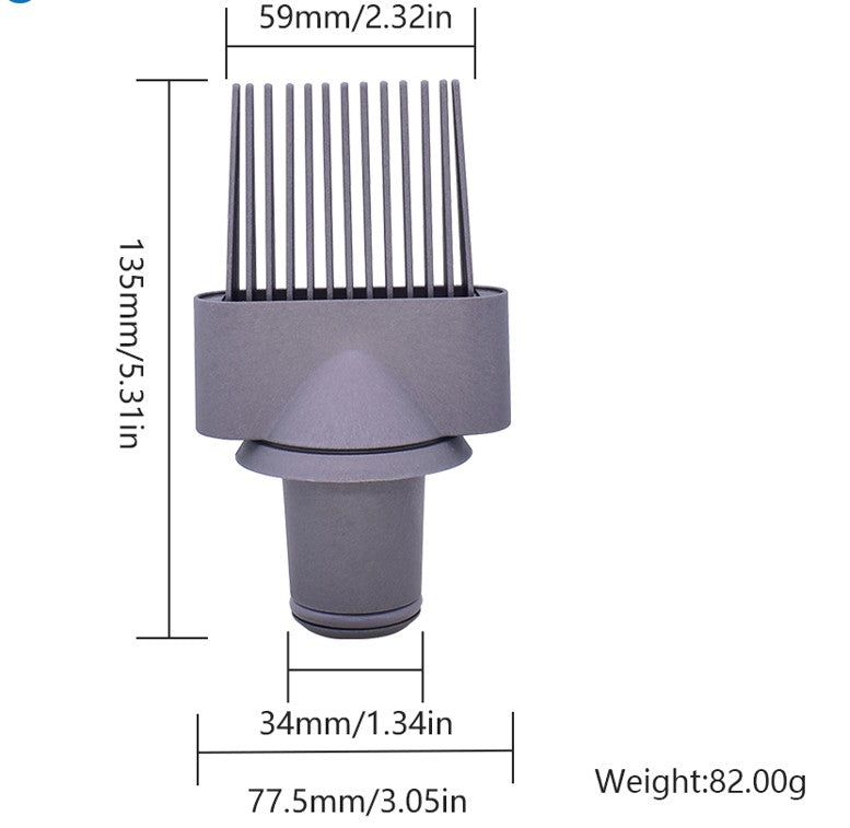Wide Tooth Comb for Dyson Supersonic Hair Dryer