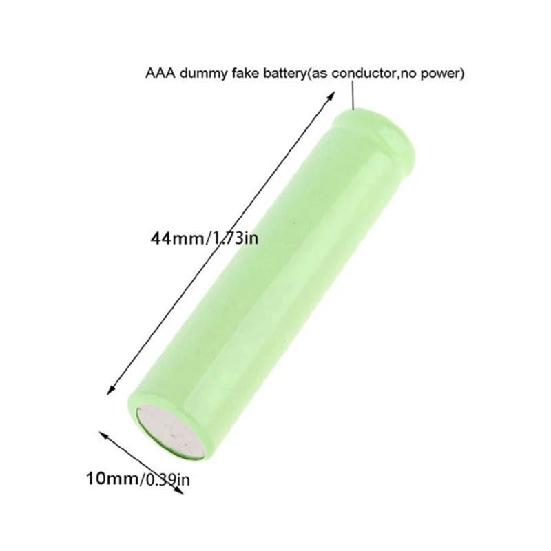 USB Battery Eliminator for 1-4pcs x 1.5V AAA Batteries (1.5V, 3V, 4.5V, 6V)