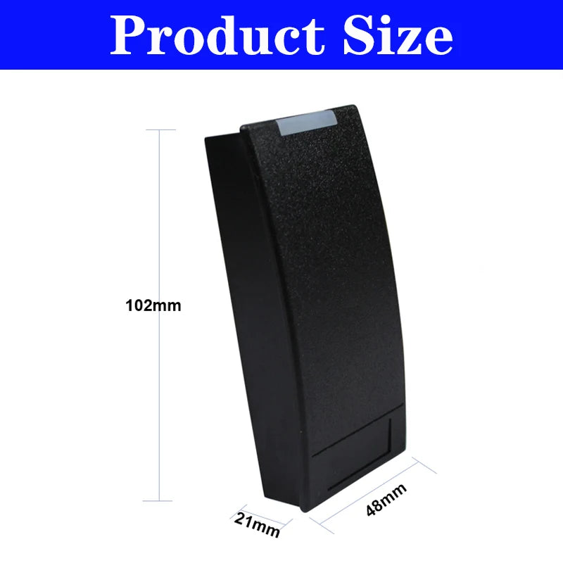 RFID Access Control Card Reader 125Khz Access Control Reader HID Waterproof Wiegand Card Reader
