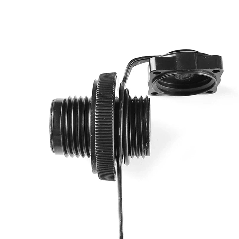 Inflatable boat valve cap with 22mm thread diameter