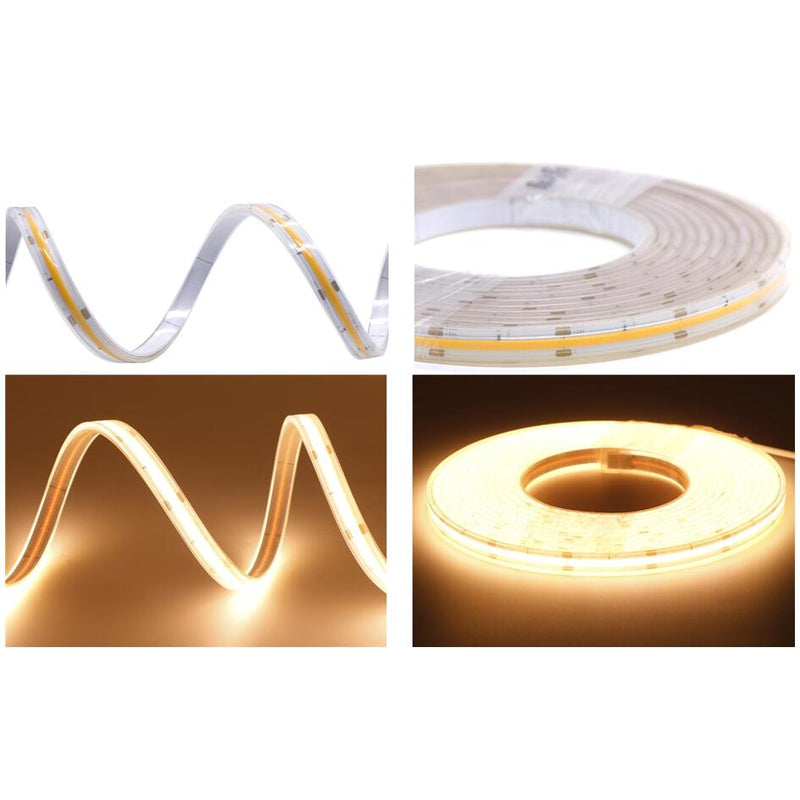 COB LED strip continuous solid light technology