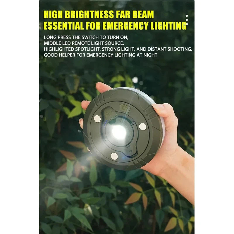 Camping Lights 10m String with Lantern (2 in 1 Design) Waterproof & Rechargeable