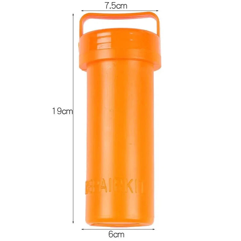 PVC patch repair kit for inflatable watercraft