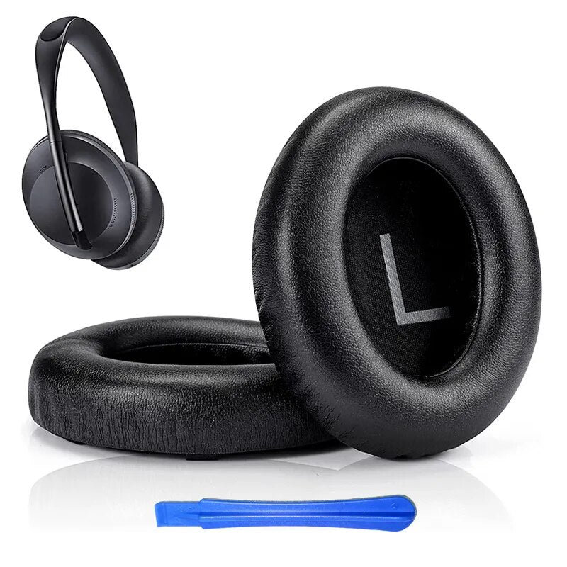 Replacement ear pads fitted on Bose 700 headphones