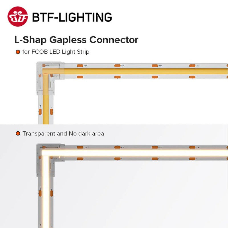 COB LED strip connector selection