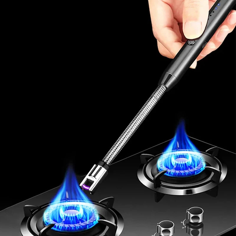 Windproof Kitchen BBQ Electric USB Lighter