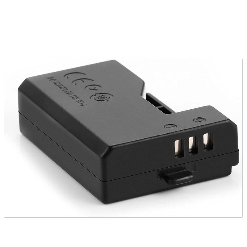 DR-E10 DC coupler dummy battery for Canon EOS