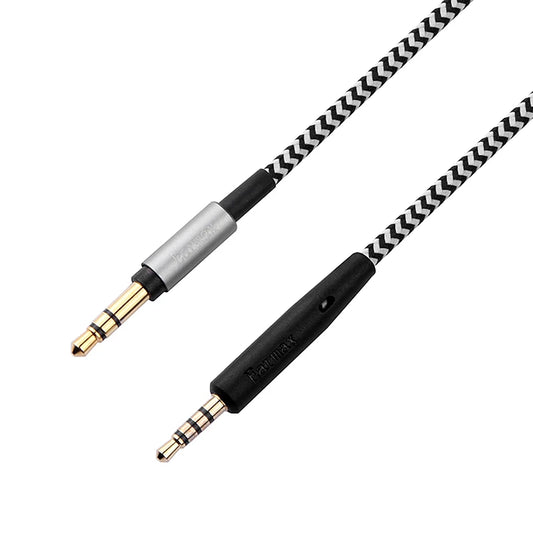 3.5mm (3pin) to 2.5mm (4pin) Replacement Cable for Sennheiser BOSE AKG JBL QC25 QC35 AE2 AE2i PXC480 PXC550 OE2 OE2i E55 etc
