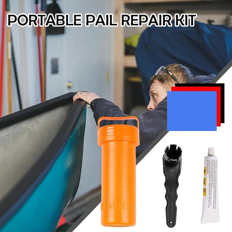 Puncture repair kit for inflatable SUP and boat repairs