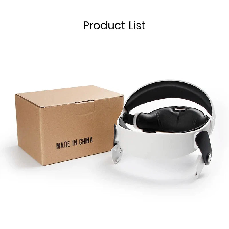 M2 Halo Strap front view with Quest 2 mounting