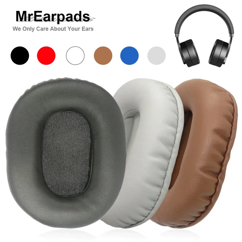Sony WH-CH720N replacement ear pads in black protein leather