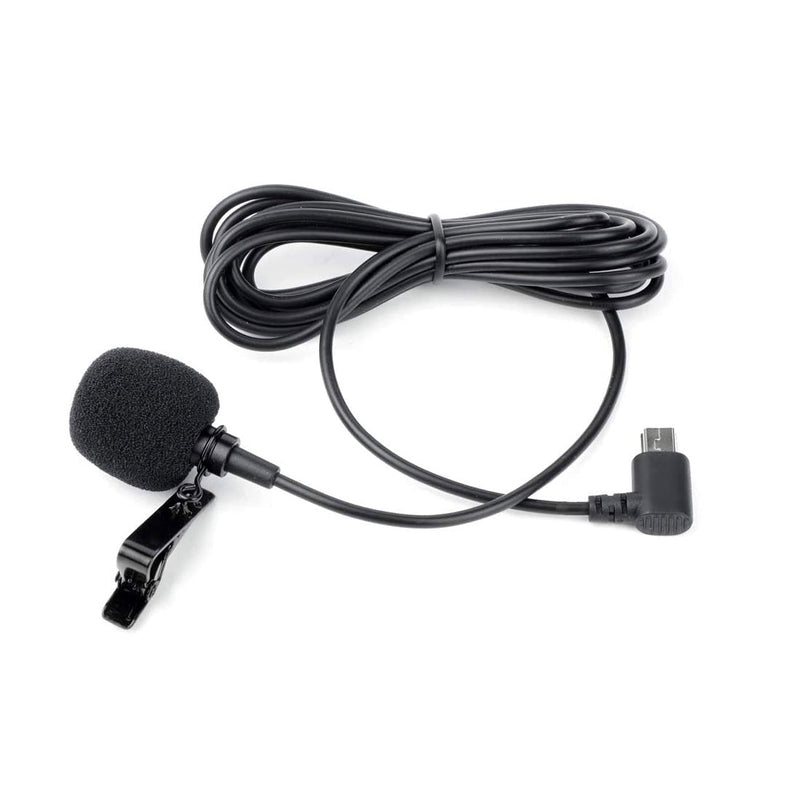 QIUNIU 2M external microphone with metal clip for GoPro Hero 3 3+ 4