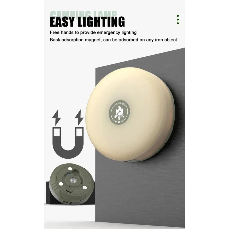 Camping Lights 10m String with Lantern (2 in 1 Design) Waterproof & Rechargeable