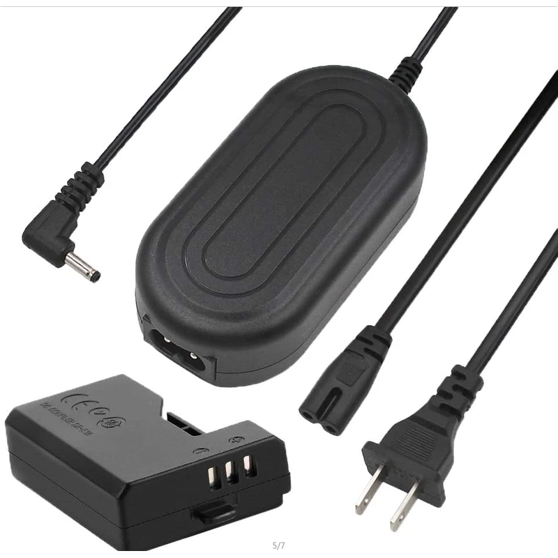 ACK-E10 AC power adapter kit with DC coupler for Canon EOS cameras