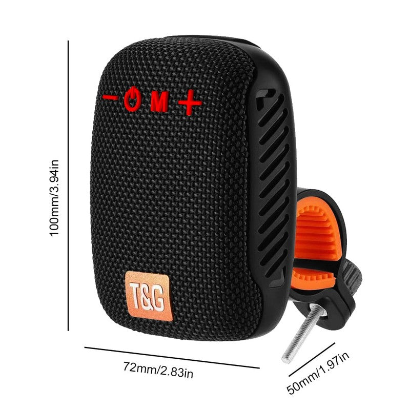 Portable Bluetooth bike speaker in multiple colour options