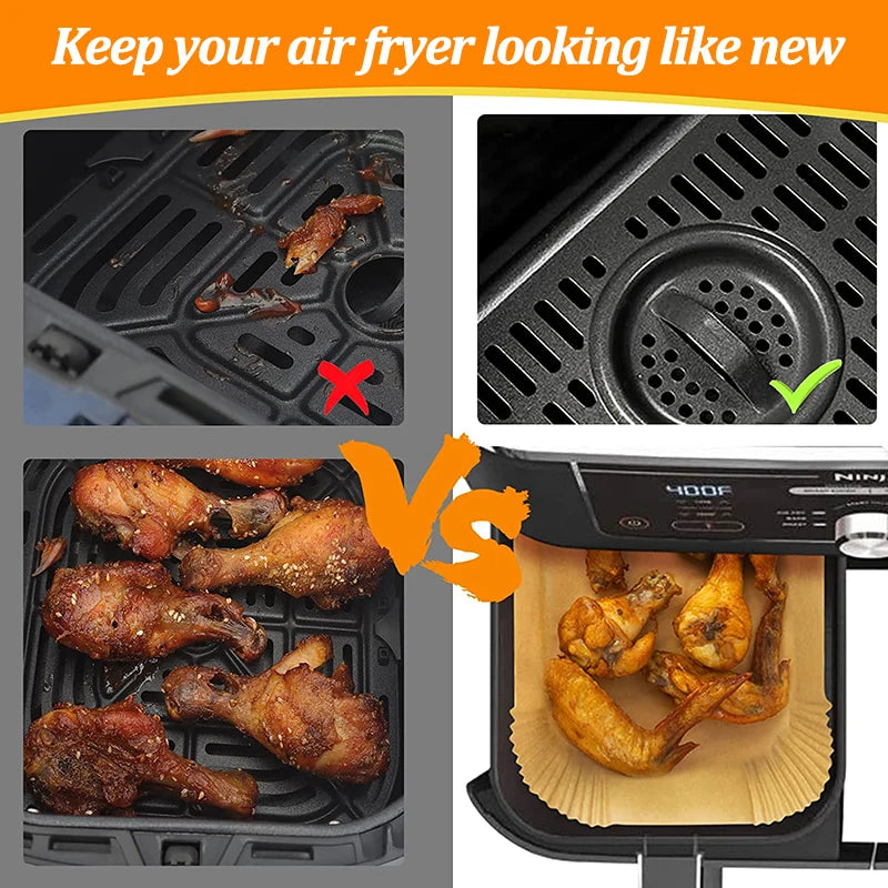 Disposable Air Fryer Paper (100 pack)