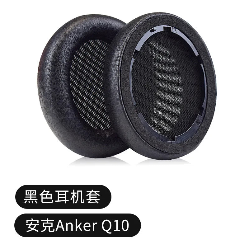 Anker Soundcore headphone ear pad showing interior foam