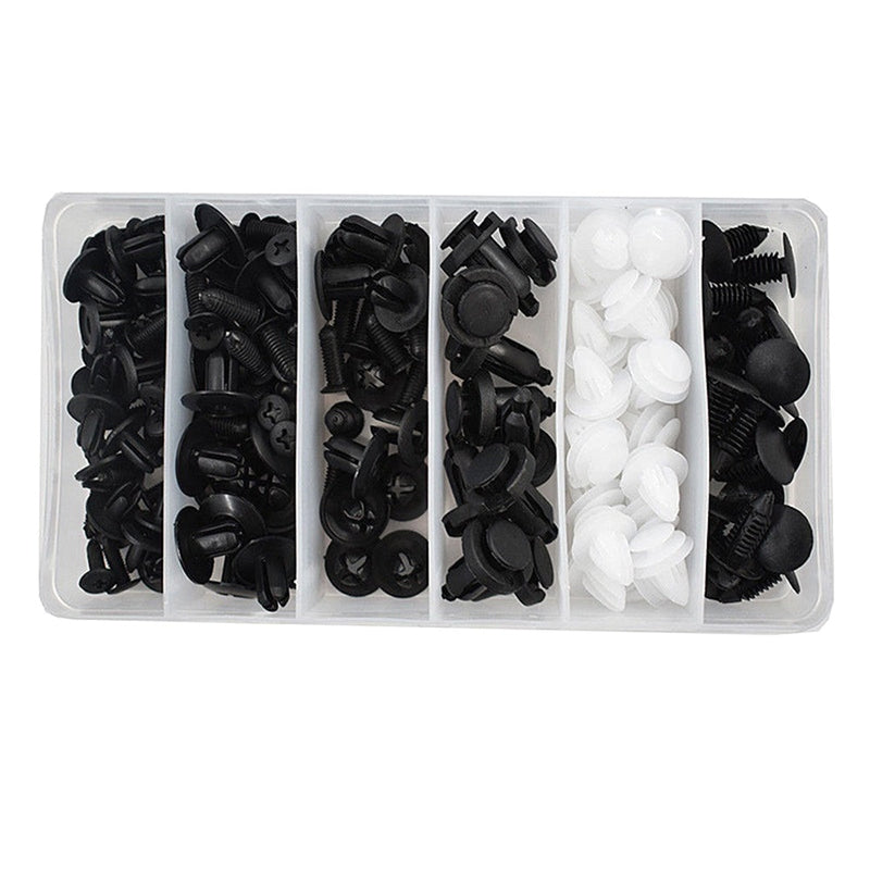 Auto Fastener Clips Car Fender Push Retainer Pin Rivet (100pcs)