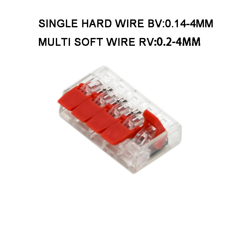 Wire Connector 2/3/4 Pin Easy Terminal Block