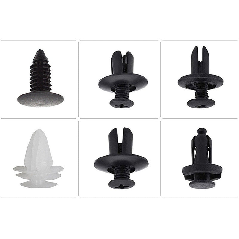Auto Fastener Clips Car Fender Push Retainer Pin Rivet (100pcs)