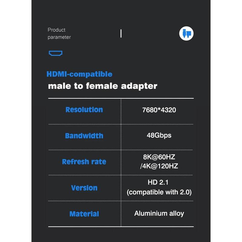 Bidirectional HDMI adapter for screen mirroring