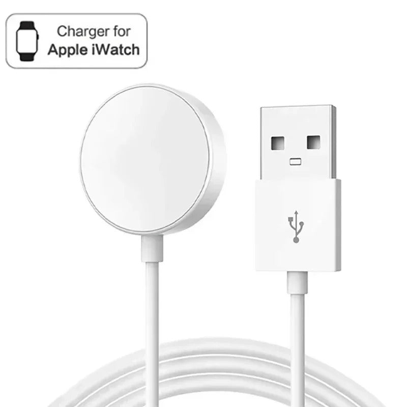 Compact magnetic wireless charger for Apple Watch