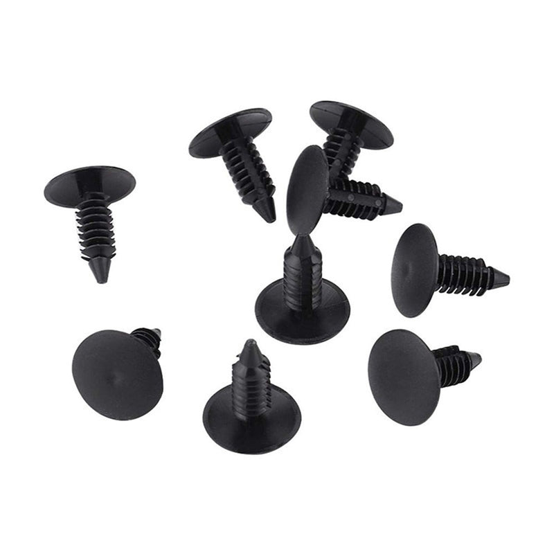 Auto Fastener Clips Car Fender Push Retainer Pin Rivet (100pcs)