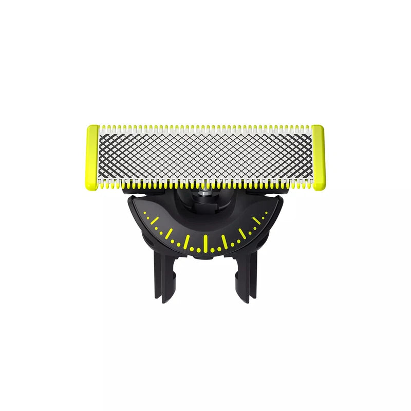 360 Blade replacement head for Philips OneBlade shaver showing flexible blade design