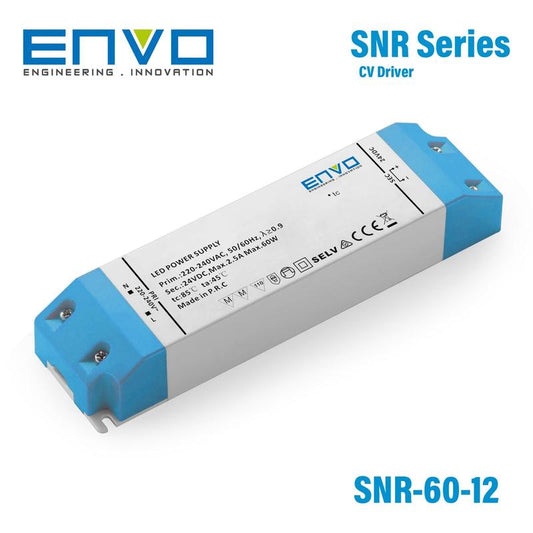 Envo EV-SNR-60-12 60W 12V LED driver