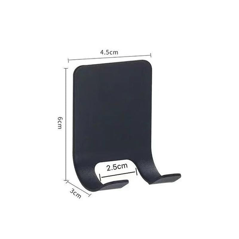 Multi-Purpose Storage Hook or Razor Holder - Stainless Steel or Black
