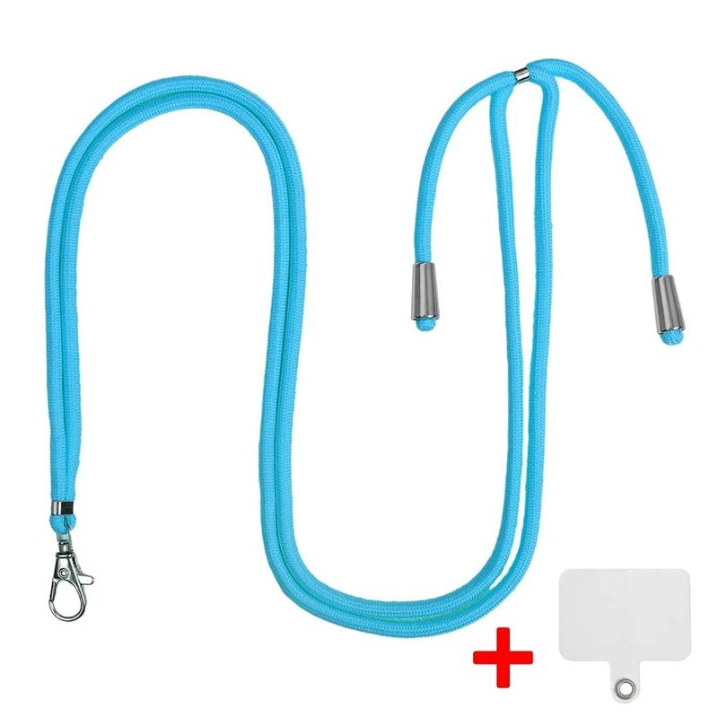 Adjustable phone lanyard packaging and contents