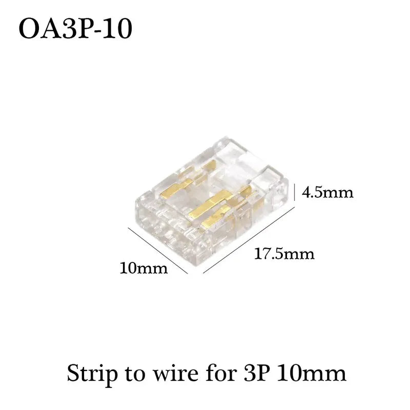8mm 10mm LED strip quick connector