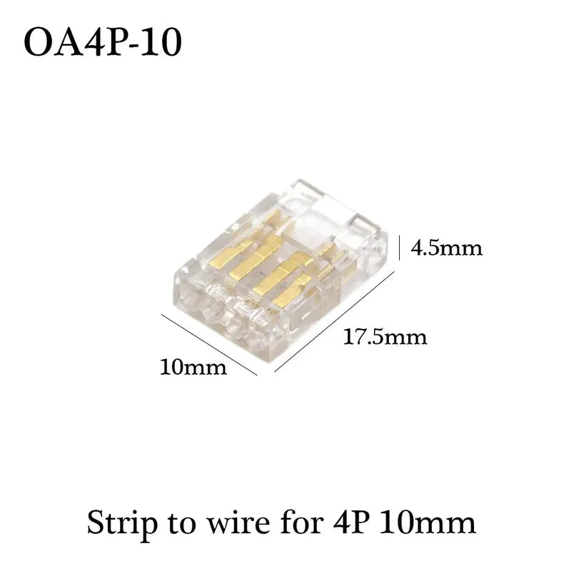 COB strip solderless wire connector