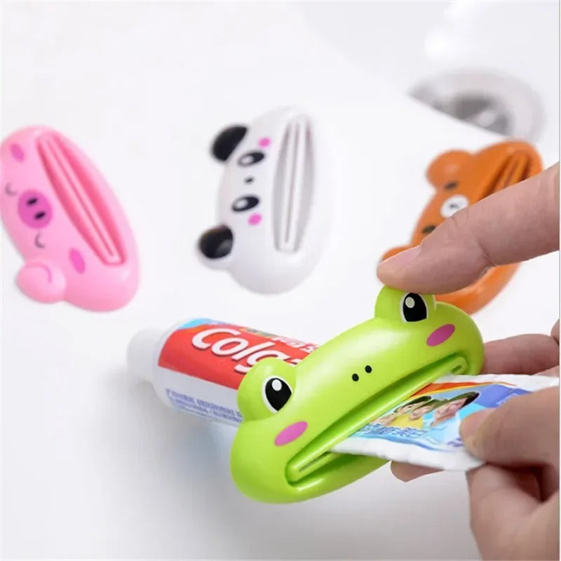 Cartoon tube squeezer clip for toothpaste and creams