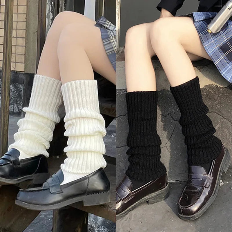 Japanese Lolita leg warmers detailed view