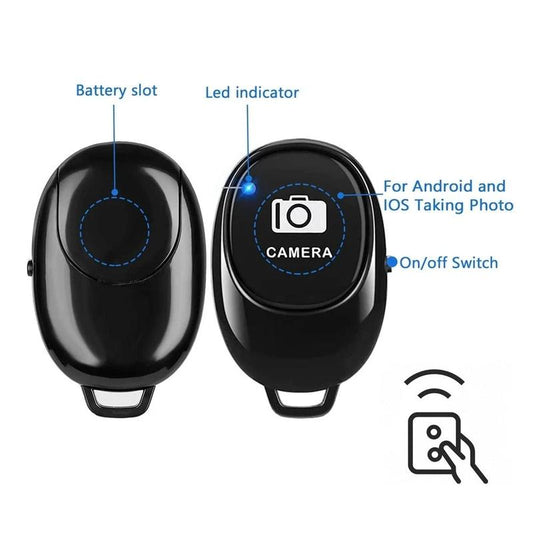 Mini Bluetooth-compatible Remote Control Button - Wireless Controller