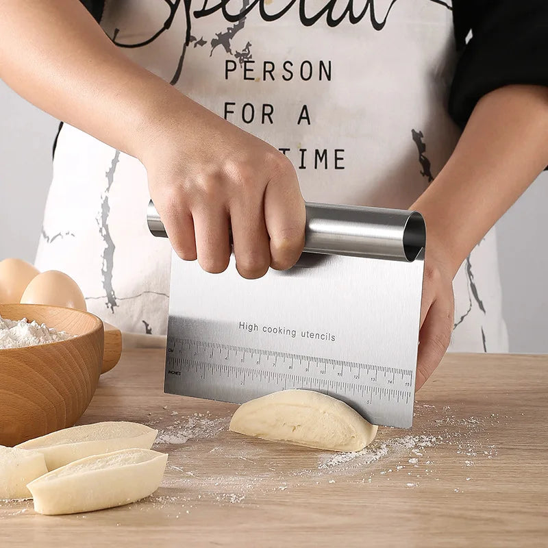Versatile dough cutter for baking and food preparation