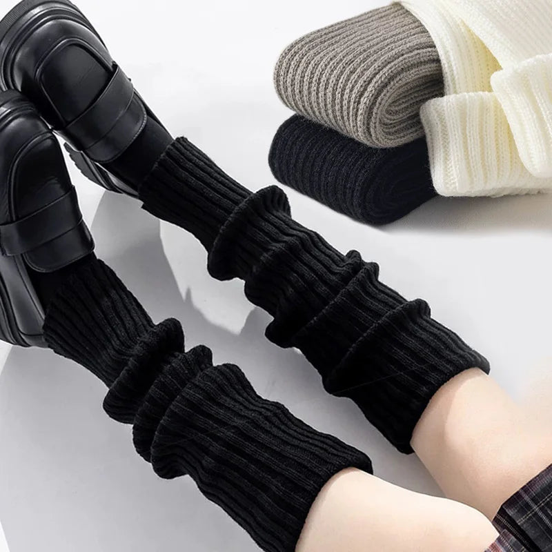 Y2K style leg warmers bare heel design