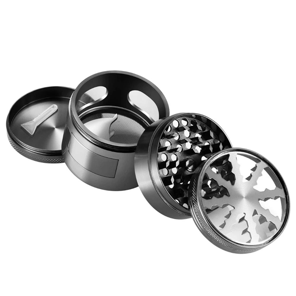 Four-layer Premium Herb Grinder 62mm with window