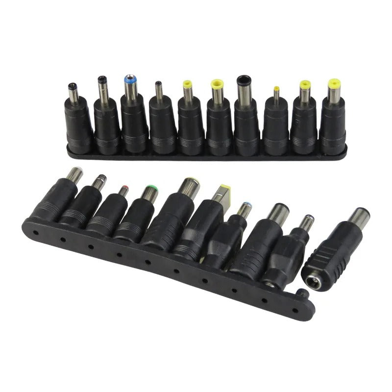 Universal 90W adapter packaging and included accessories