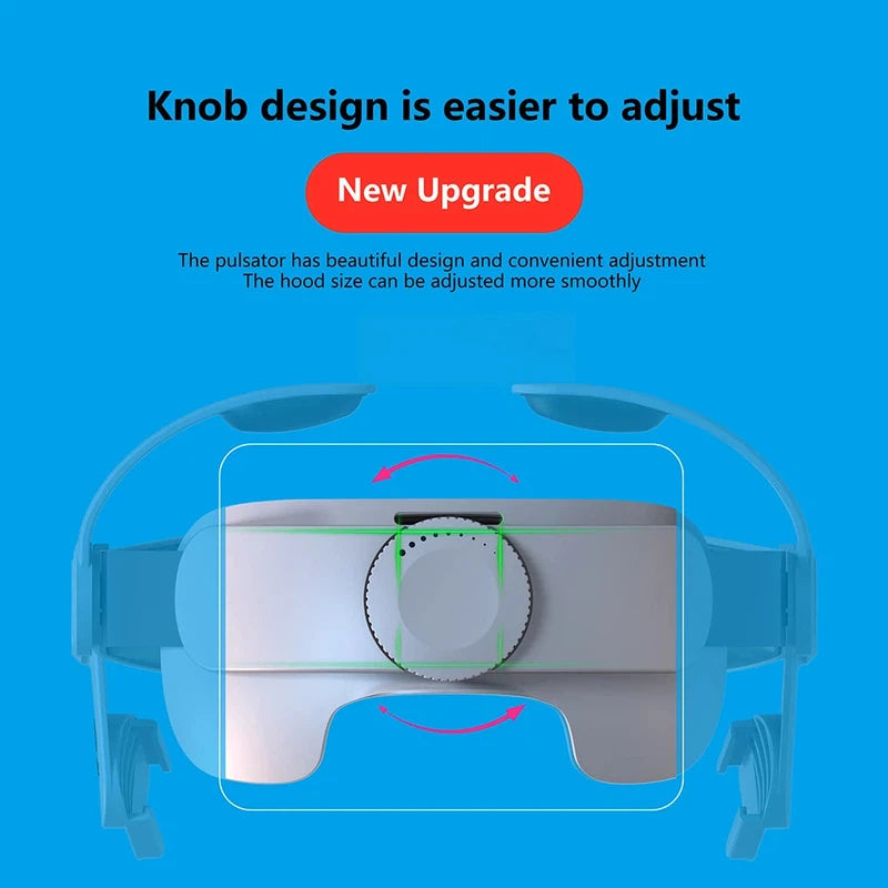 Meta Quest 3 VR headset strap installation view