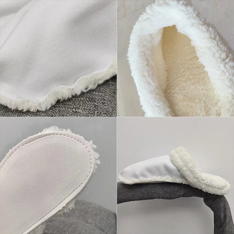 Pair of winter warm shoe inserts