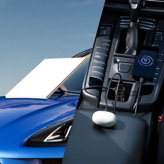 Starlink Mini Dual USB Car Charger 12V-24V with 3m DC Cable & Voltmeter for Starlink Mini