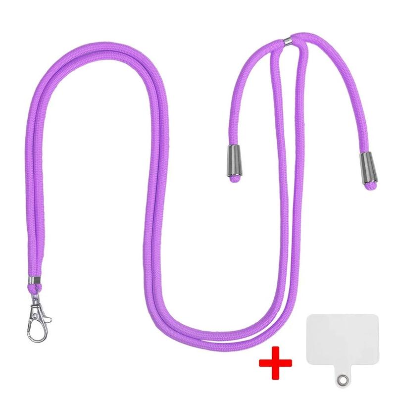 Detachable phone lanyard attachment card detail