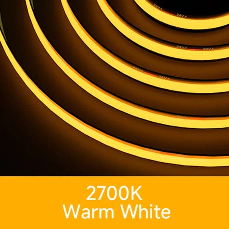 24V COB LED strip technical specifications