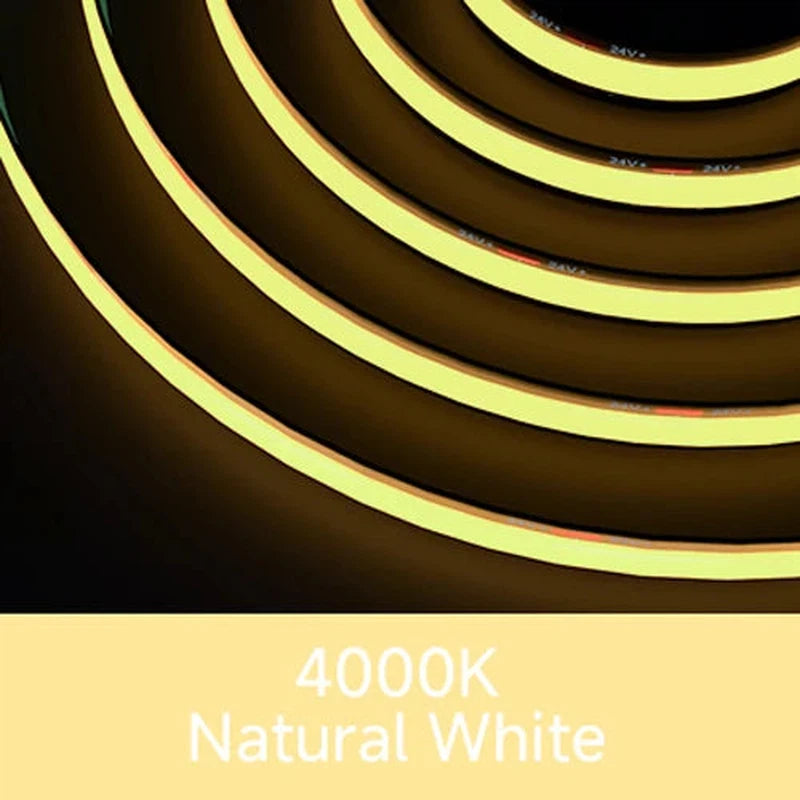 480 LED per metre COB strip light effect