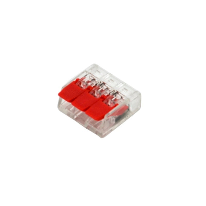 Wire connector terminal block installation demonstration